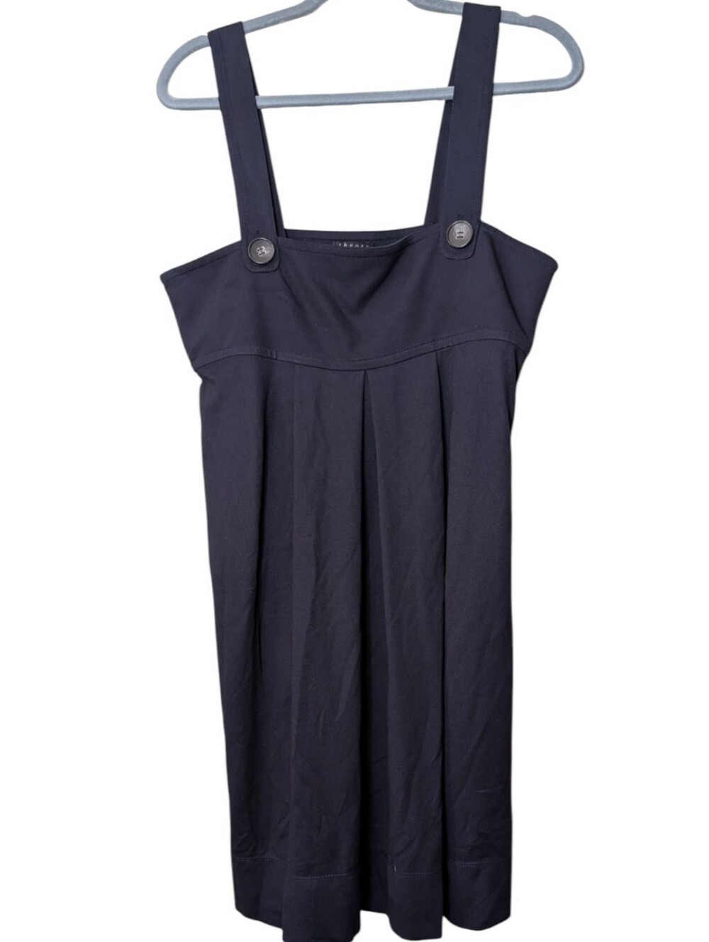 Theory Madeleine Downtown Jumper Dress size Medium Ponte knit empire waist